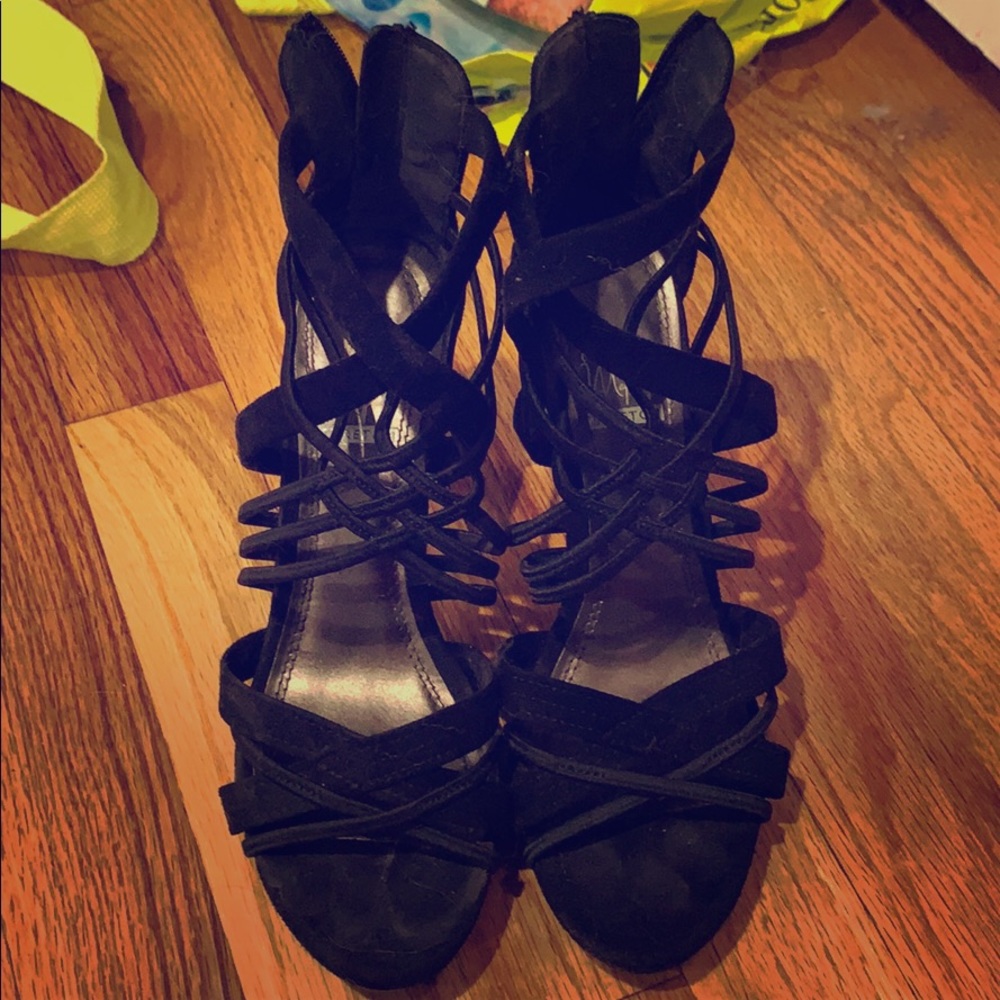 Black heels